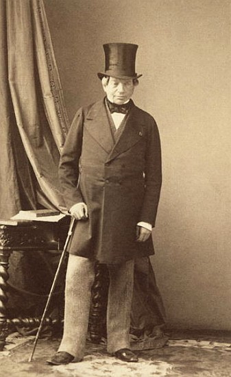 Baron James Rothschild (1792-1868) from Andre Adolphe Eugene Disderi