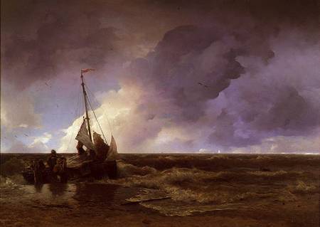 Coming Ashore from Andreas Achenbach