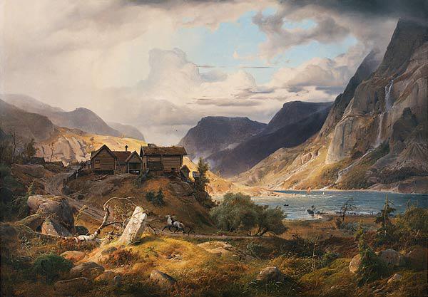 Norwegian mountain landscape