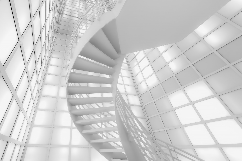Stairs in White from Andreas Bauer