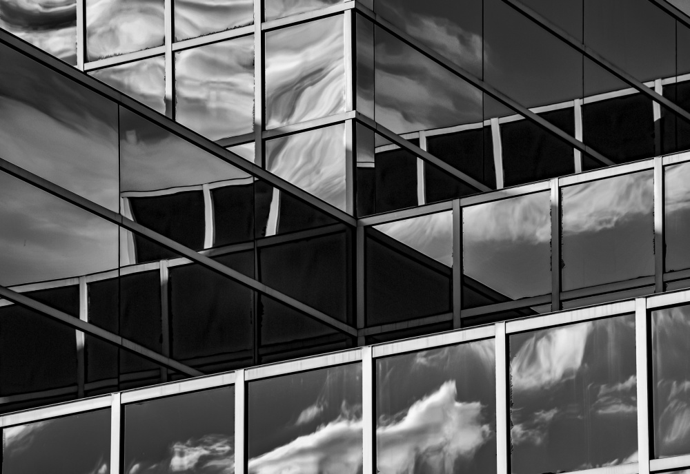 Cloud Reflections, EMU #74BW from Andrew Beavis