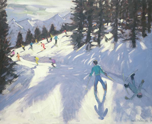 Austrian Alps, 2004 (oil on canvas)  from Andrew  Macara