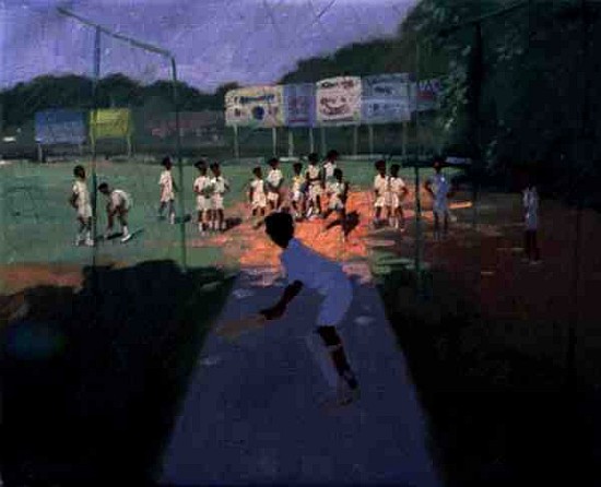 Cricket, Sri Lanka (oil on canvas)  from Andrew  Macara