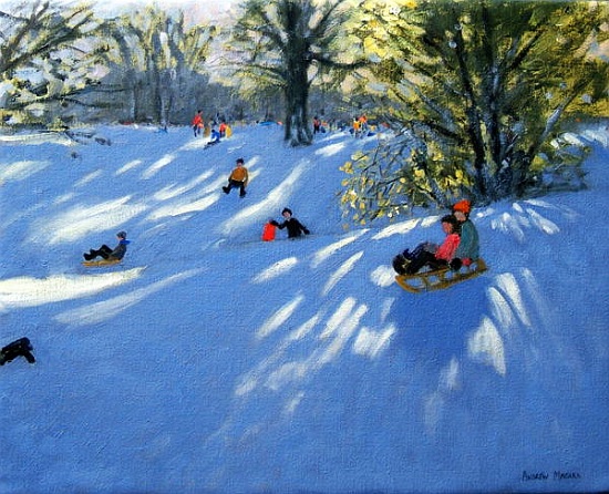 Early snow, Darley Park, Derby from Andrew  Macara