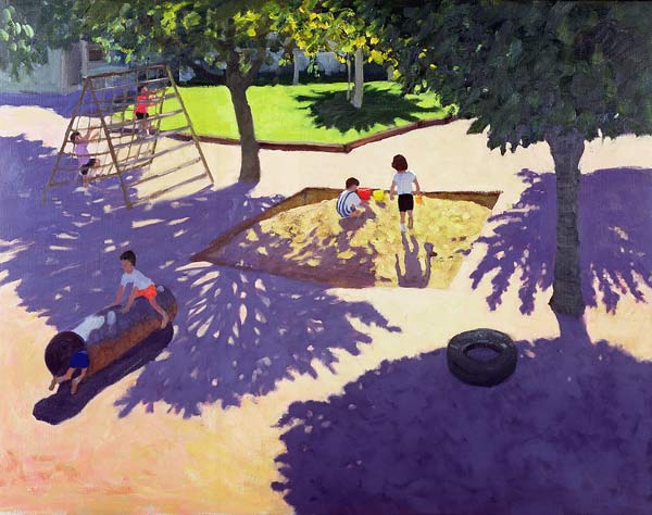 Sandpit, France (oil on canvas)  from Andrew  Macara