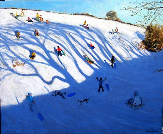 Shadows on a hill, Monyash from Andrew  Macara