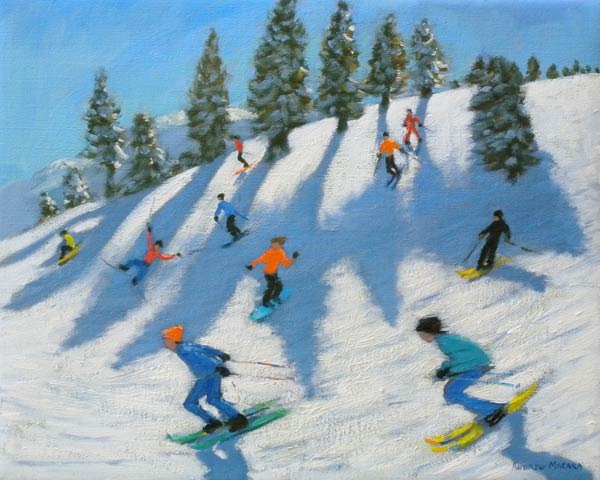 Skiers, Lofer from Andrew  Macara