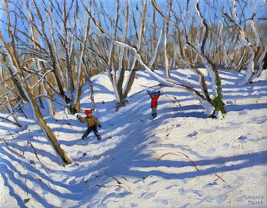 Spring Snow, Newhaven Derbyshire from Andrew  Macara