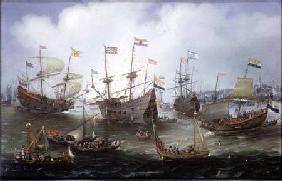 The Return to Amsterdam of the Fleet of the Dutch East India Company in 1599
