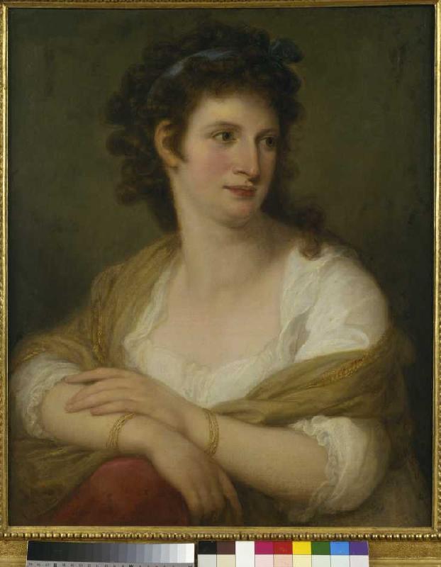 Maddalena Riggi ('Die Schöne Mailänderin') from Angelica Kauffmann
