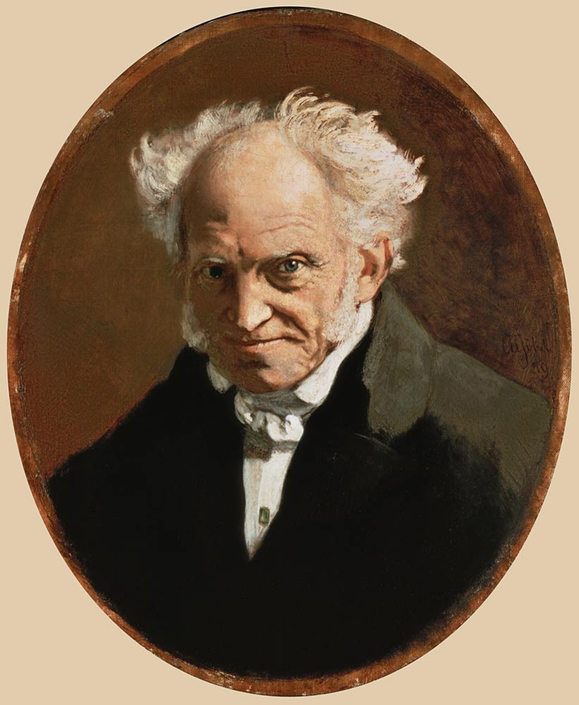 Portrait of Arthur Schopenhauer from Angilbert Göbel