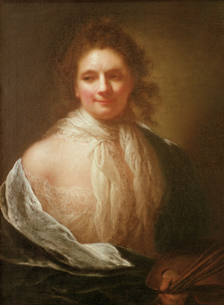 Anna D. Therbusch , Self-portrait from Angiola Leone