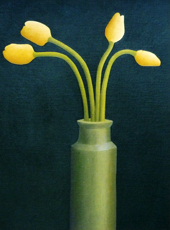 Four Yellow Tulips from Ann  Brain