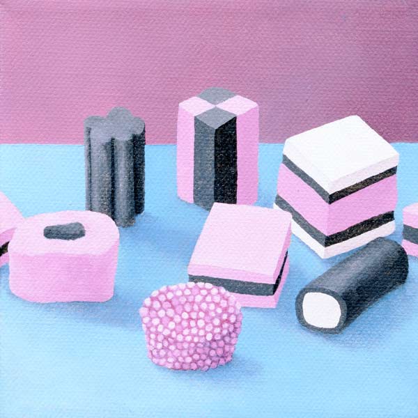 Pink Allsorts, 2003 (oil on canvas)  from Ann  Brain