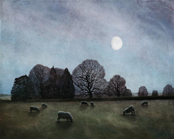 Moonlit Night, 2004 (oil on canvas)  from Ann  Brain