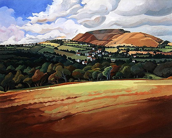 From the Train South Devon, No.2 (oil on canvas)  from Anna  Teasdale
