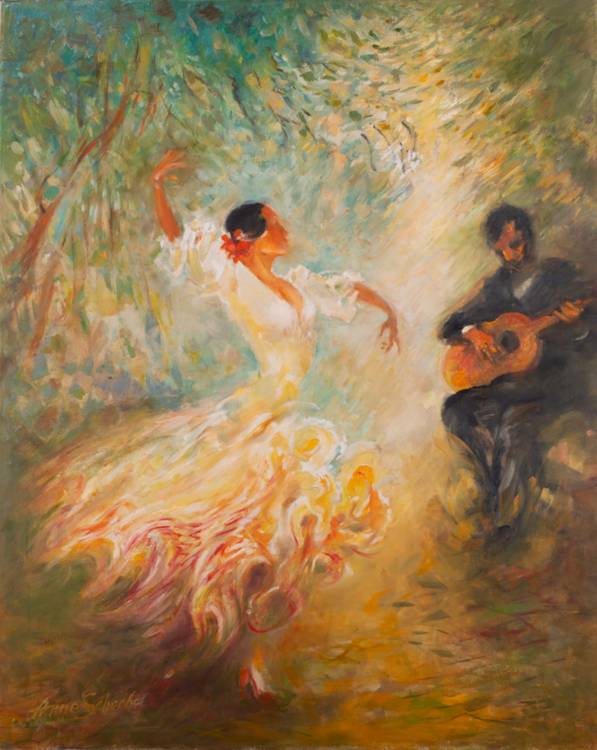 Flamenco-Tänzerin from Anne Scherbel