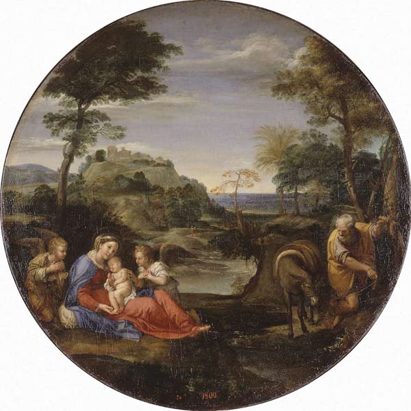 The Holy Family from Annibale Carracci