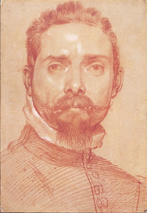 Portrait of the Lute Player Giulio Mascheroni from Annibale Carracci