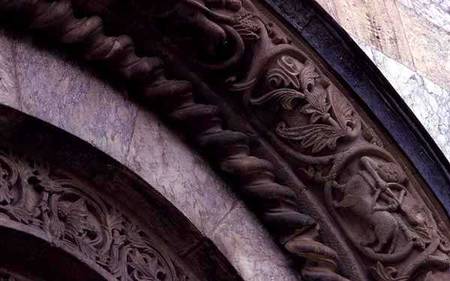 Arch detail from the south portal from Anonymous painter