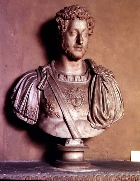 Bust of Lucius Aurelius CommodusRoman from Anonymous painter
