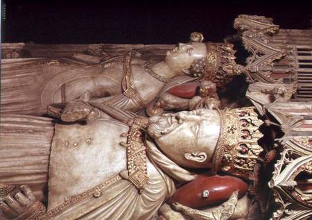 Effigy of Henry IV (1367-1413) on his Tomb in Canterbury Cathedral from Anonymous painter