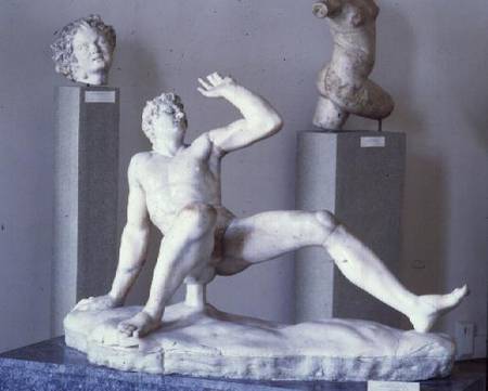 Falling GaulMarble Sculpture from Anonymous painter