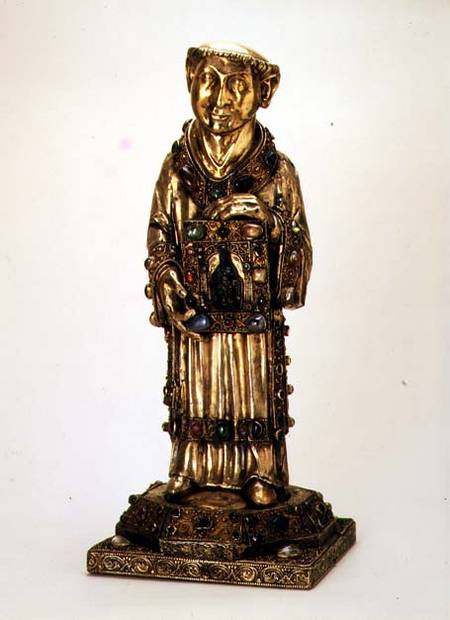 Figure reliquary of St. Stephen from Anonymous painter