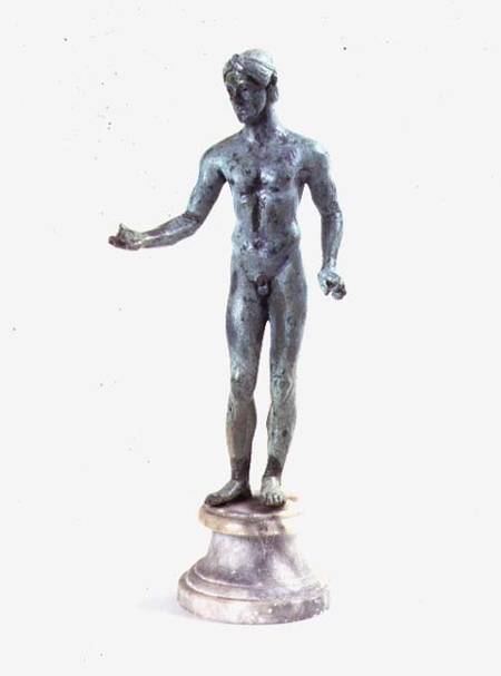Masculine figure Etruscan from Anonymous painter
