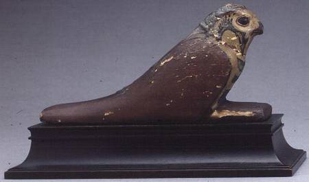 Mummified falcon from Anonymous painter