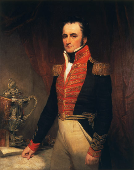 Portrait of Admiral Sir James Stirling (1791-1865), first Governor of Western Australia 1829-39 from Anonymous painter