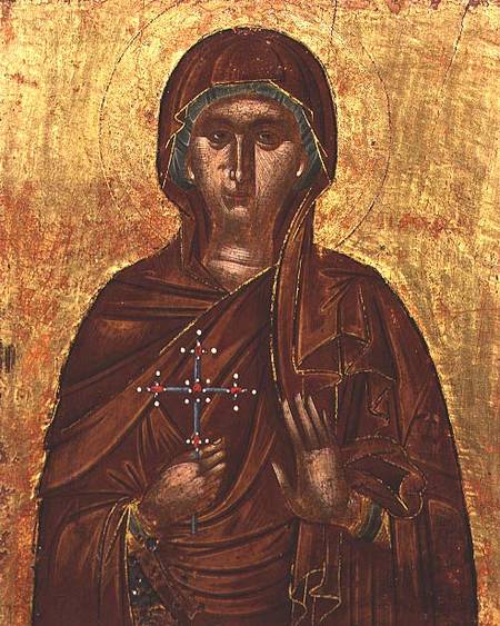 St. Paraskyeva, icon,Byzantine from Anonymous painter