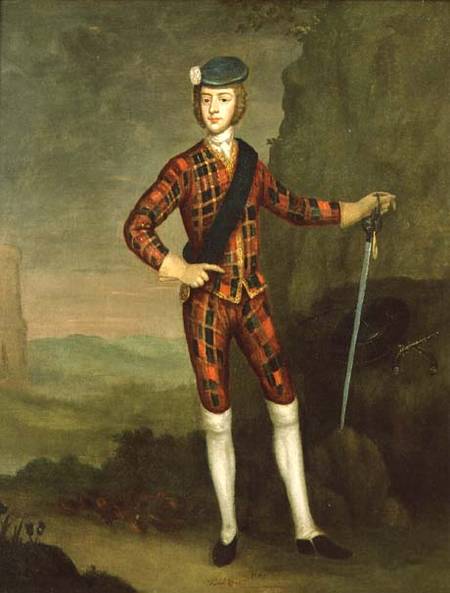 Prince Charles Edward Stuart from Anonymous painter