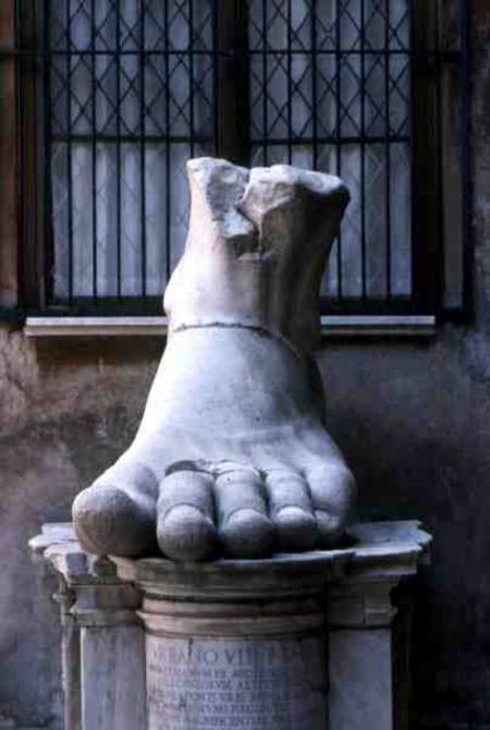 Sculpture of a Foot from Anonymous painter