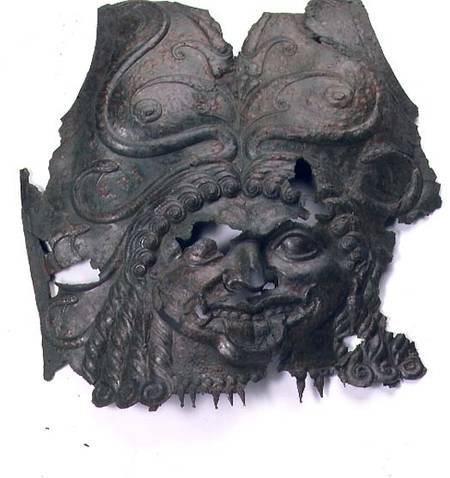 Scythian breastplate decorated with the head of MedusaGreek from Anonymous painter