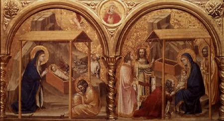 Section of an altar screen from Anonymous painter