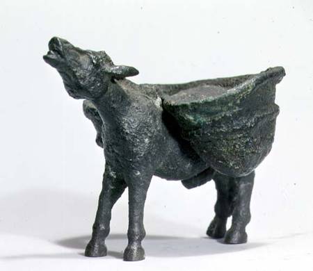 Statuette of a donkey brayingRoman from Anonymous painter