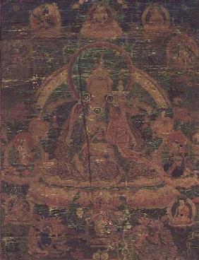 1965.11 Thangka of Padmasambhava and his `Eight Manifestations'Tibetan