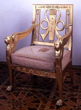 Armchair from a drawing room suiteSt. Petersburg