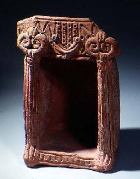 Model of a shrine with sacred columnsIron Age