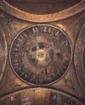 Mosaic of the CreationCupola in the Vestibule of San Marco Basilica