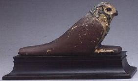 Mummified falcon