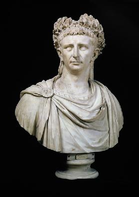 Portrait bust of Emperor Claudius I (10 BC-54 AD)