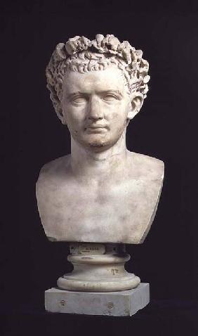 Portrait bust of Emperor Nero (37-68)