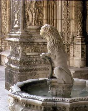 Votive Lion in the Cloisters