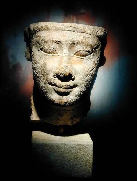 A Votive Headfrom the Egyptian Ptolemaic Period from Anonymous painter
