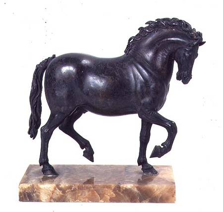 Walking Horse sculpture attributed to Giambologna (1529-1608) from Anonymous painter