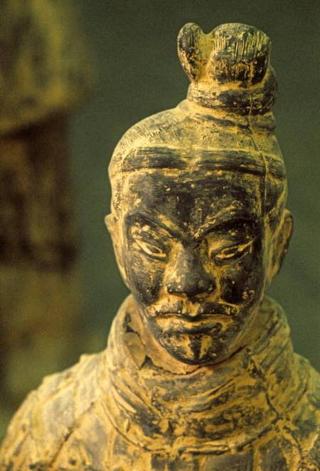 Warrior of the Qin Dynastyfrom near Xi'an from Anonymous painter