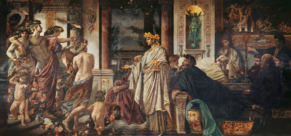 The Symposium (Second Version) from Anselm Feuerbach