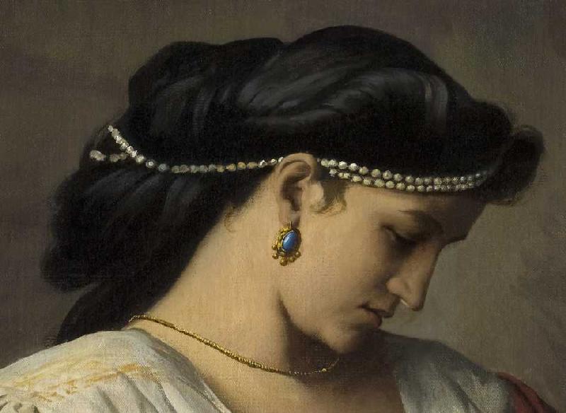 Medea (Detail: Kopf der Medea) from Anselm Feuerbach